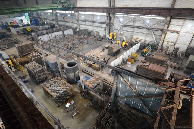 Дизельный котел 1.6 МВт производство