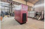 Дровяной котел 0.4 МВт с большой топкой твердотопливный