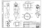 Чертеж циклона ЦН-11-800-2СП