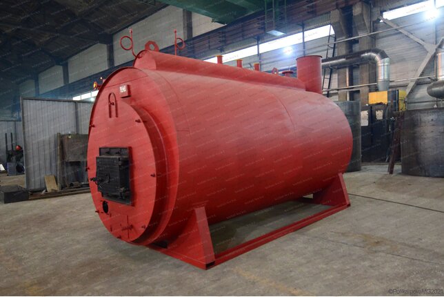 Парогенератор на угле 0.7 тонн температура 170 С